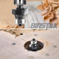 1 8 In Radius Roundover Router Bit 4 Shank Carbide Tipped Edge Forming Beading For Woodworking B2305