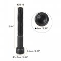 Uxcell 3 8-16x2-3 4 Hex Socket Head Cap Screw Bolts 12 9 Grade Alloy Steel 5pcs
