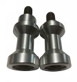 Pro-tek Silver Swing Arm Spools For Kawasaki Ninja Zx6rr Zx-6rr Zx636 2003 2004 2005 2006 Zx 6rr Spool Sliders 10mm Silver 