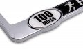 Ultra Marathon 100 Miles Finisher License Plate Frame