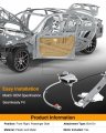 A-premium Power Window Regulator With Motor Compatible Acura Rsx 2002-2006 Coupe Only Front Passenger Side