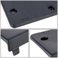 Factory Style Front License Plate Mounting Bracket For Optima 11-13 Matte Black
