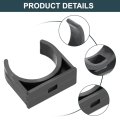 16pcs Pvc Water Pipe Clamps Clips U-shaped Tubing Hose Buckles Irrigation Tube Holder For 32mm Od Tv Trays Hanger Support Gray