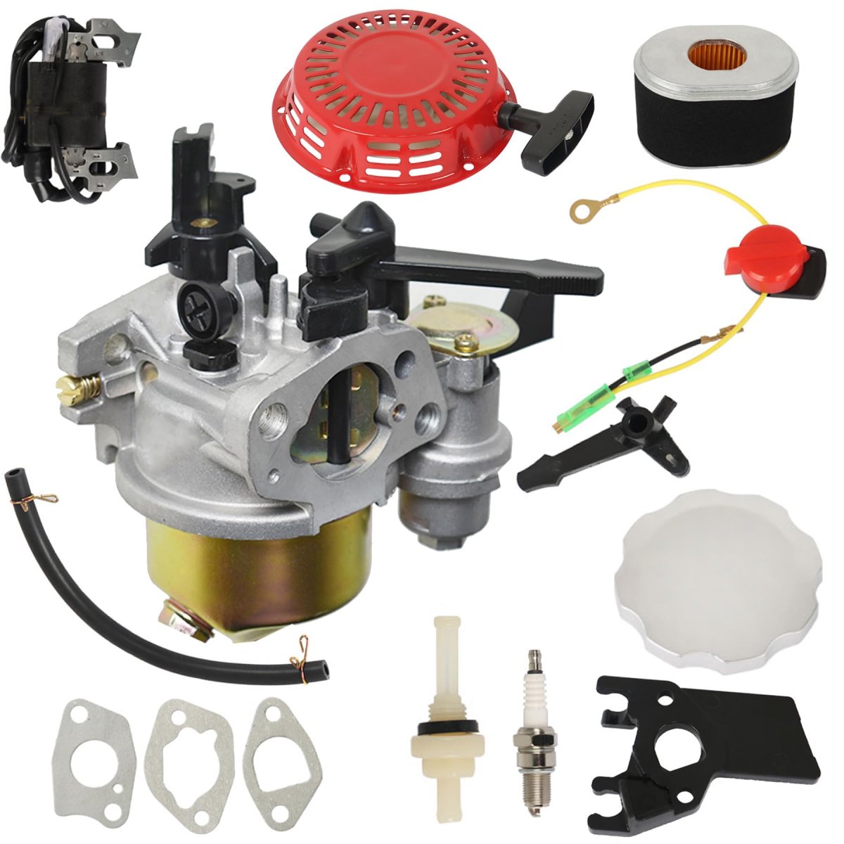 All-carb 5hp 5 6 Carburetor Replacement For Honda Gx140 Gx160 Gx168 Gx200 212cc 224cc