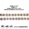 Niche Drive Sprocket Chain Combo For Yamaha Blaster 200 Yfs200 Front 13 Rear 40 Tooth 520nz Standard 92 Links