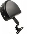 Httmt Tghd-sbb044 Driver Backrest Easy On Off Studded For H-d 1993-2006 Heritage Softail Black 