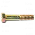Grade 8 Hex Cap Coarse Large Bolts Alloy Steel 1 2-13 X 2 75 In Yellow Zinc Finish Pack Of 25 