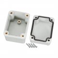 Uxcell 65x50x55mm 2 56x1 97x2 17inch Wateproof Ip67 Electronic Abs Plastic Diy Junction Project Box Enclosure Case Outdoor