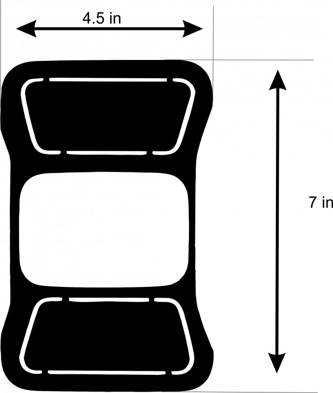 Usa Flag Tail Lamp Light Covers For Jeep Gladiator Jt Black 1 Pair Uv Resistant Plastic Fits Led Lights