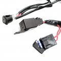 9ft For Bulb Type H11 H8-12v 30a Fog Light Wiring Harness Relay Kit W Attached On Off Switch 2 Plugs Wire