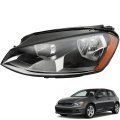 Left Headlight Assembly Halogen Driver Side Headlamp Replacement For G-ol-f 2015-2017 Vw2502160 