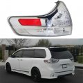 Wflnhb Left Side Tail Light Assembly Replacement For Toyota Sienna 2011-2015 Driver Rear Lamp 8156008040 To2804110
