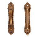 Double Sided Design Heavy Duty Sliding Barn Door Handles And Pulls Large Hardware Set