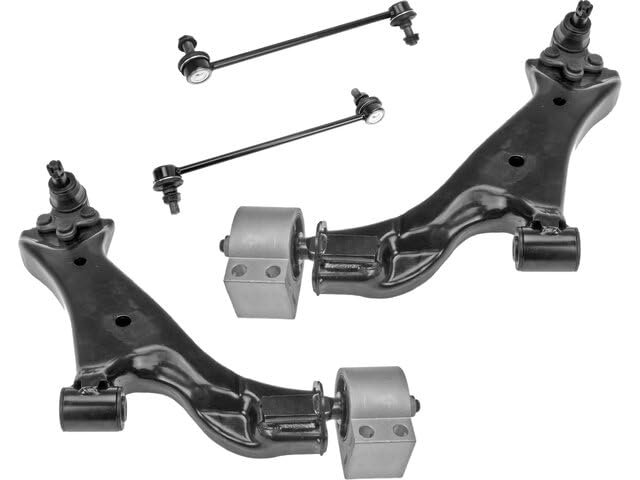 Front Control Arm Ball Joint Sway Bar Link Kit 2 Piece For 2010-2017 Chevy Equinox