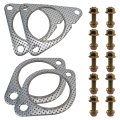 Exhaust Gasket Bolts Nuts Rebuild Kit Replacement For Infiniti Q50 Rwd 2014
