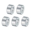 5 Pcs Galvanized Steel Spacer 3 8 Bore X 4 Od Length Unthreaded Standoff Bushing Plain Finish Round Metal Fits M12 Screws Bolts 