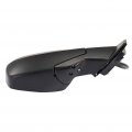 Ocpty Black Right Side Mirror Fit For 2007-2011 Honda Cr-v Textured Glass Manual Fold Non-heated