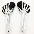 Smt-talon Skull Skeleton Hand Mirror For Suzuki Gsxr Gsx-r 600 750 1000 Hayabusa Cruiser B00rw3r08i 