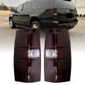 Usr 07-14 Suburban Tail Light A Pair Of Rear Lamps Left Right For 2007-2014 Chevrolet And Chevy Tahoe Suv All Models Dark 