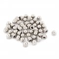 Hex Cap Nuts 50pcs M4 Dome 304 Stainless Steel Hexagon Decorative Nut For Screws Bolts Silver Tone 
