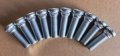 Wantone Racing 10pcs Rear Wheel Studs M14x1 5 Lug Stud 610-328 15 9mm Knurl 43mm Length Replacement For Select Cadillac 