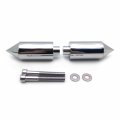 Motorcycle Aluminum Chrome Frame Sliders Crash Protector For 2006-2011 Fz1 Fz 1 P N Mt290-014 