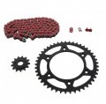 Fits Honda Xr400r 400 R Red Chain And Sprocket 13 45 110l