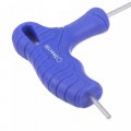 Uxcell 2mm Hex Key T-handle Dual End Wrench Spanner Metric Cr-v Steel 2 Pcs