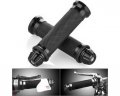 2 X 7 8 22mm Motorcycle Universal Cnc Aluminum Soft Rubber Grips Handlebar Black Fit For Kawasaki Vn1600 Mean Streak 2004 2005