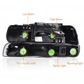 G-plus Headlights Compatible With 1999-2002 Chevy Silverado 2000-2006 Suburban Tahoe Headlamp Driver Side Passenger Smoky Lens