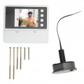 Sonew Digital Door Peephole With 3 Inch Lcd Night 2 Way Intercom 4 Ringtones For Homes Apartment Office 