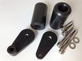 No Cut Frame Slider Crash Protector For 2004 2005 Kawasaki Zx10r Zx-10r Carbon