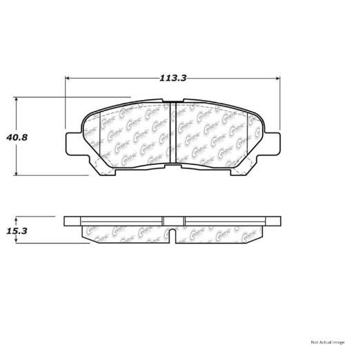 Stoptech 103 13250 Brake Pad Ceramic