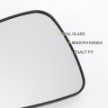 Car Rearview Left Driver Side Mirror Glass Replacement W Backing Plate Heated White For Kia Rio 2012-2016