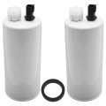 2 Pack Fs1065 Water Separator Fuel Filter Replacement For Freightliner Kenworth Peterbilt Trucks Replaces 33965 Fs19596 
