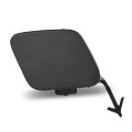 Front Bumper Tow Hook Hole Cover Cap Right Side For Audi Q7 2017 2018 2019 Pp Plastic Part Number 4m0807241b4w3 Black 