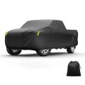 Waterproof Truck Car Cover For 251-266 Inch Trucks All Weather Protection Anti-uv Windproof With Left Side Zipper And Mirror 