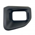 Ford F-250 F-350 2020 2021 2022 Fog Light Bezel Driver Side Front Capa Certified Black Made Of Plastic Use With Halogen Lights 