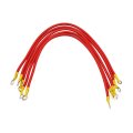 5pcs 42cm Length Universal Auto Car Battery Wire Power Transfer Cable Red 