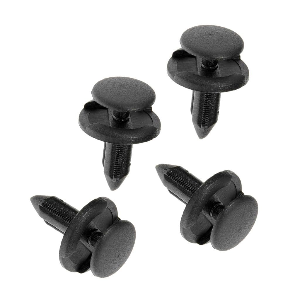 Splash Shield Retainers For Cadillac Escalade And Ext 2002 2008 Black Plastic Fasteners 4 Pieces 15149708 0 67 In Head Diameter