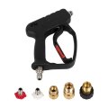 Aintier 4500 Psi Pressure Washer Gun With 3 8 Power Handle M22-14mm M22-15mm Adapter