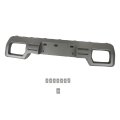 Front Bumper Mid Section Skid Plate Replacement For 2014 2015 Sierra 1500 Silvery Plastic Lower Direct