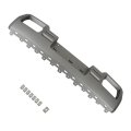 Front Bumper Mid Section Skid Plate Replacement For 2014 2015 Sierra 1500 Silvery Plastic Lower Direct