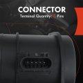 A-premium Mass Air Flow Sensor Meter 6cyl 3 6l Compatible With Chevy Traverse 09-14 Cadillac Cts Srx Sts Buick Enclave Gmc