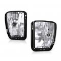 Oe-style Fog Light Lamp Assembly For 2013-2018 Dodge Ram 1500 Pickup Truck Metallic Chrome Housing Driver And Passenger Side 