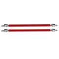 Front Splitter Support Rods 1 Pair 20cm Car Bumper Bar Strut Modification Rod Red 