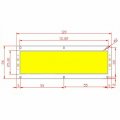 Dc 12v 10w 1000lm Led Panel Strip Light Cob Chip Lamp Car Source Diy Spotlight Floor Lighting 120x36mm Warm White Cool