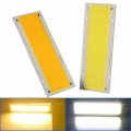 Dc 12v 10w 1000lm Led Panel Strip Light Cob Chip Lamp Car Source Diy Spotlight Floor Lighting 120x36mm Warm White Cool