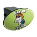 Graphics More Trust Me I M A Unicorn Funny Humor Oval Tow Trailer Hitch Cover Plug Insert