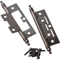 Brass Plated Non-mortise Hinges 11 16 X 7 8 3 Pair 